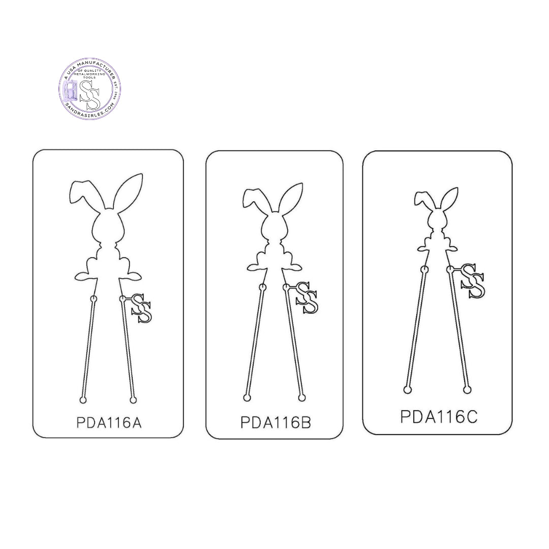 PANCAKE DIE PDA116 LG. BUNNY